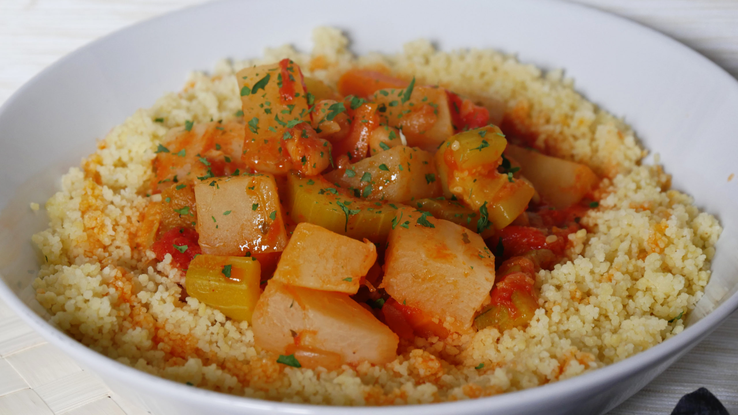 Couscous aux légumes Tartines & Spaghetti