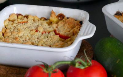 Crumble de courgettes