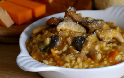 Risotto Butternut et Champignons