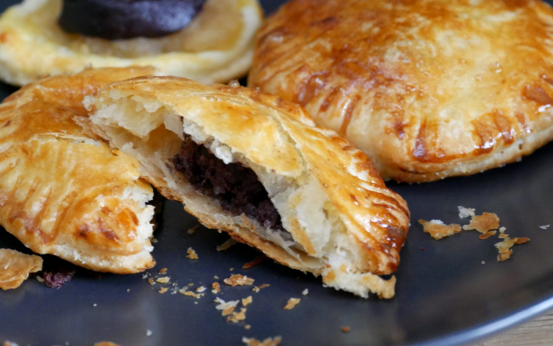 Tartelettes & chaussons Pommes & Boudins noirs